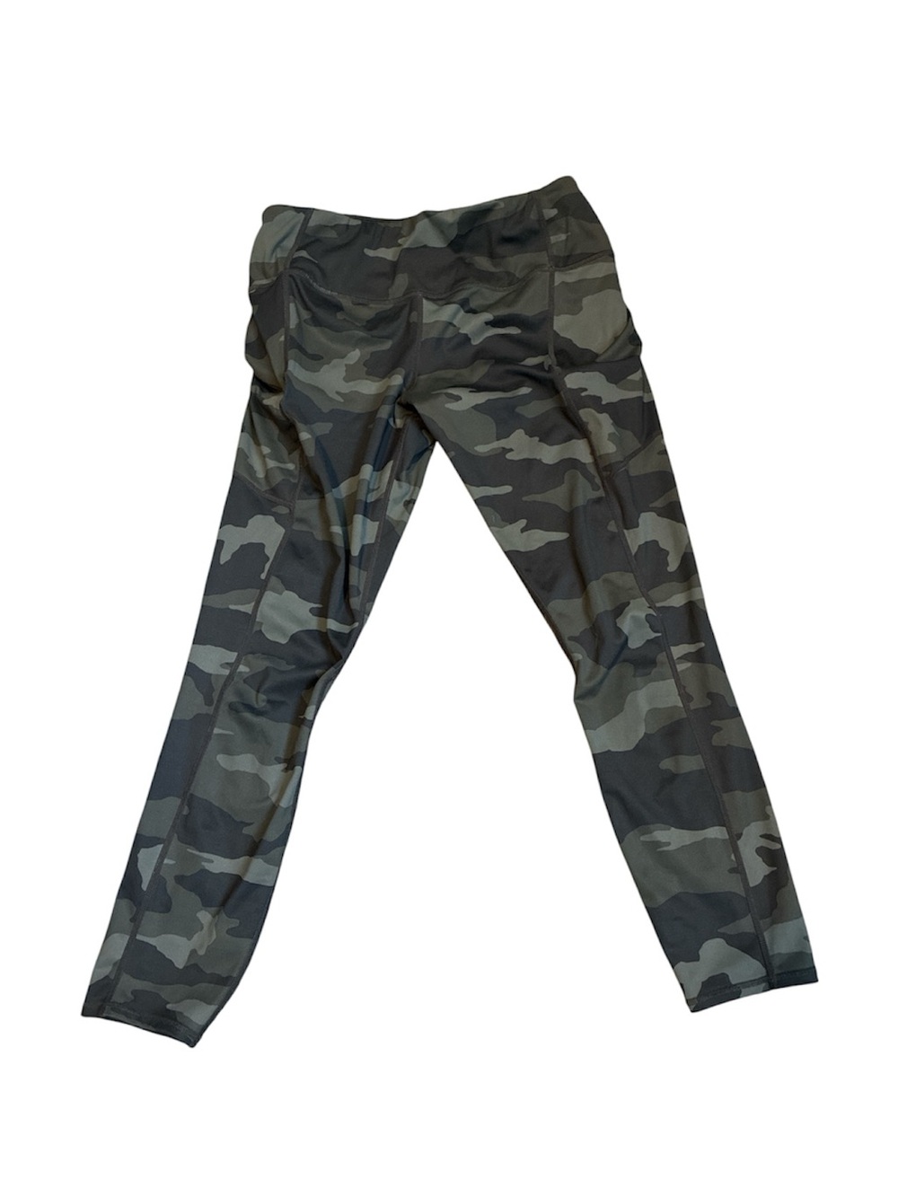 Athleta Camo Print Leggings - Green & Black size Medium